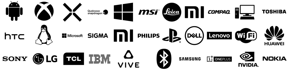 logotipo empresa tecnologia computador informatica ia